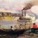 Steamboat on the Ohio (study)